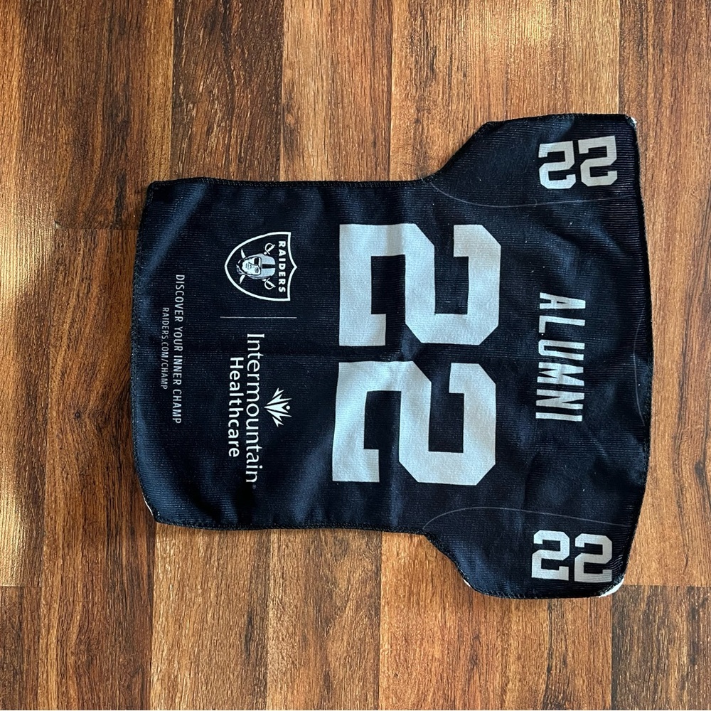 Raiders game day rally towel